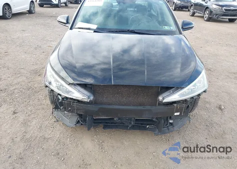 2019 Hyundai Elantra Limited z USA, uszkodzony, nr VIN KMHD84LF1KU805840